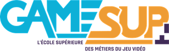 Logo GAME SUP - ÉCOLE SUPÉRIEURE DES MÉTIERS DU JEU VIDÉO