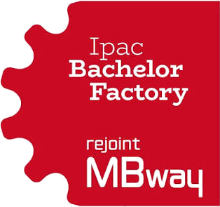Logo MBWAY X IPAC BACHELOR FACTORY